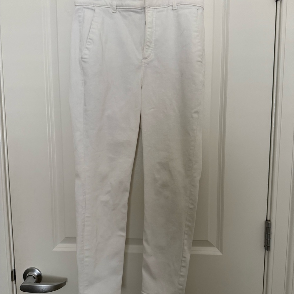 Classic White Denim Jean Denim Pants